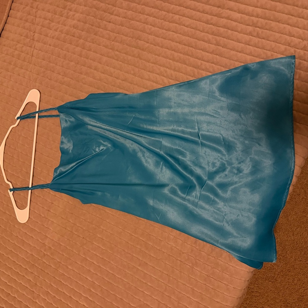 Topshop Vibrant Blue Dress